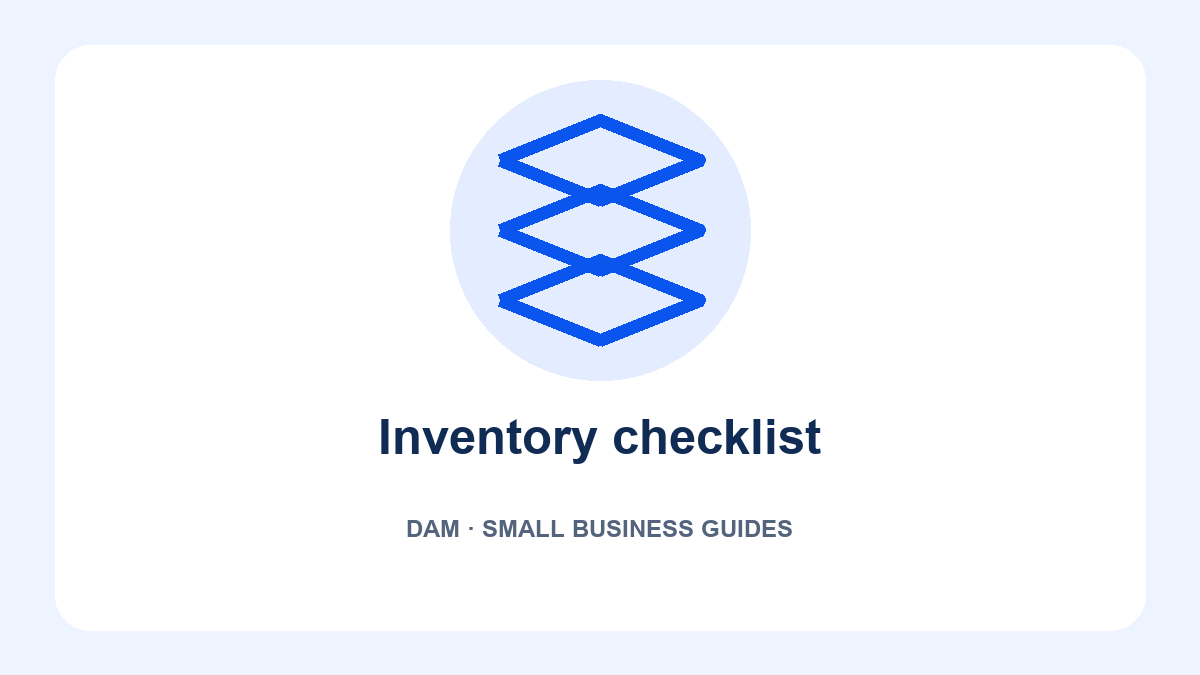 Inventory Software for Small Shops: A Practical Buying Checklist