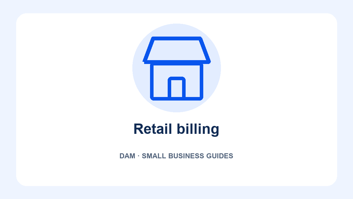 Retail Billing Software: What a Small Shop Actually Needs